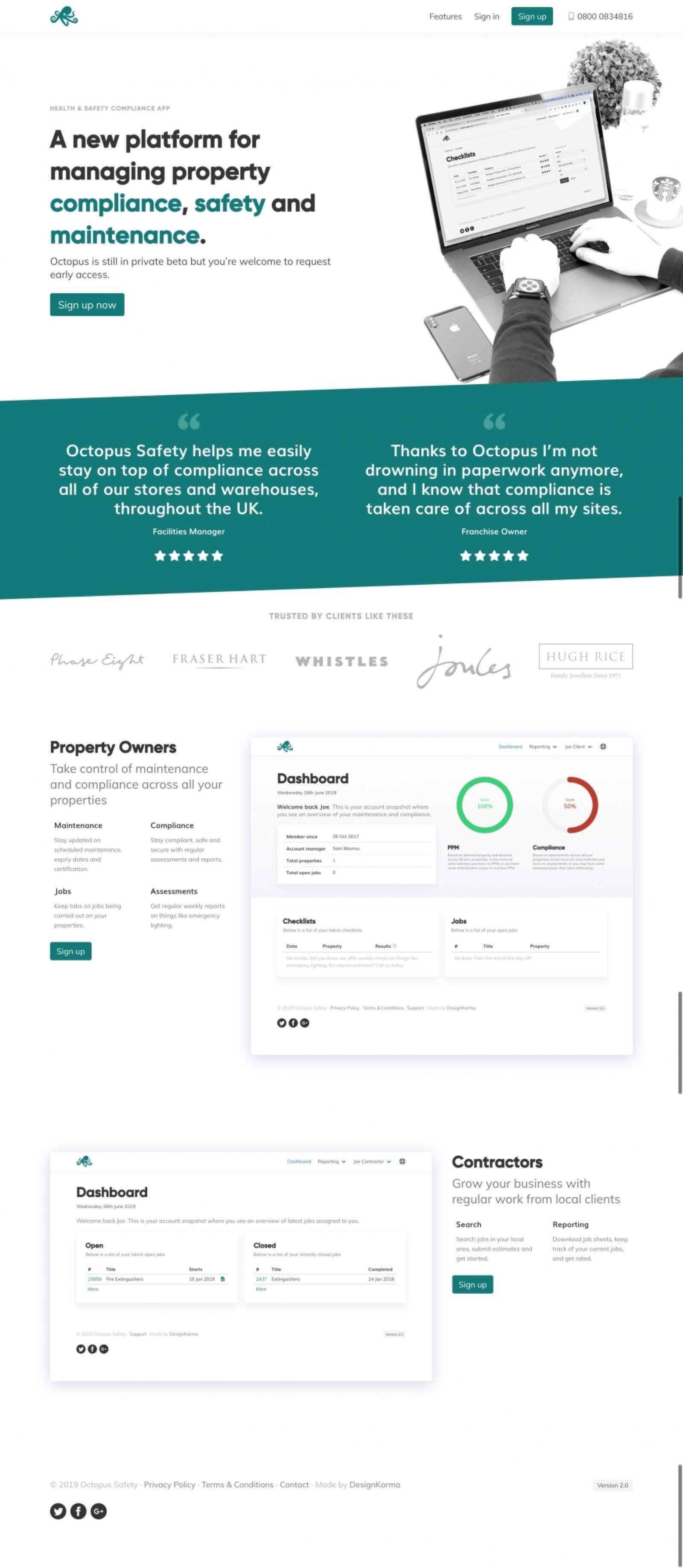 Octopus website
